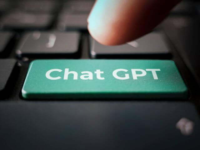 chat gpt button